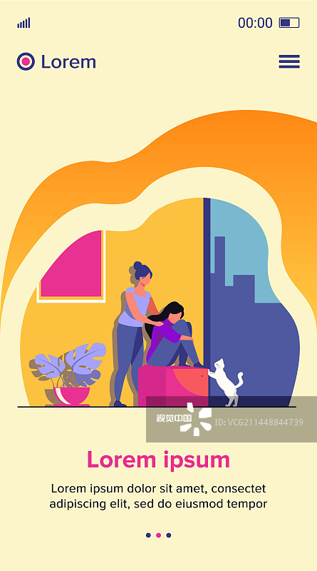 女人安慰和支持朋友图片素材