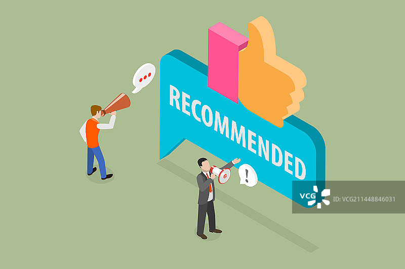 三维等距平面概念图片素材