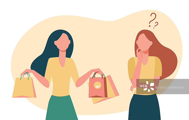 商店顾问向买家提供纸袋图片素材