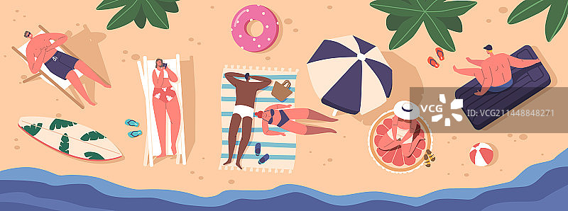 男人和女人在阳光下放松图片素材