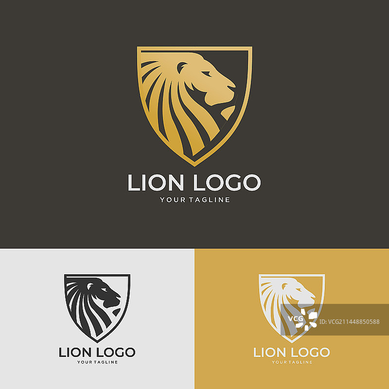 狮子标志图片素材