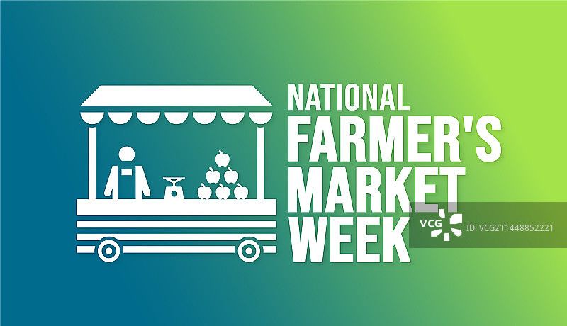 8月是国家农贸市场周背景图片素材