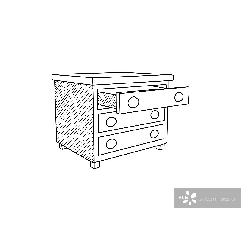 衣柜标志符号线条室内设计图片素材