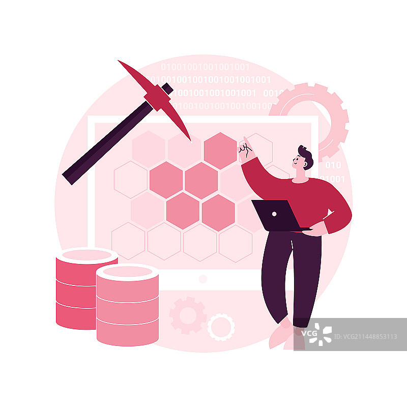 数据挖掘抽象概念图片素材