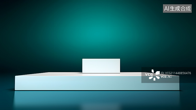 【AI数字艺术】集合简约产品展示台图片素材