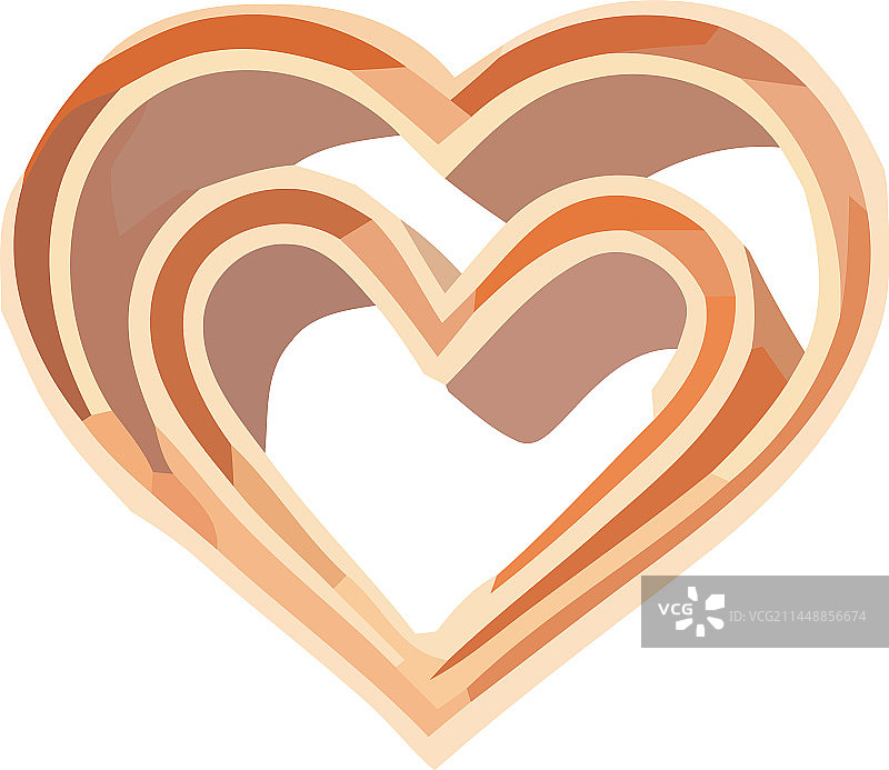 心形象征着爱与浪漫图片素材