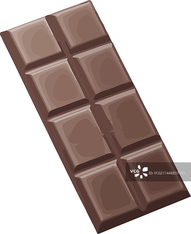 破碎的黑巧克力块图片素材