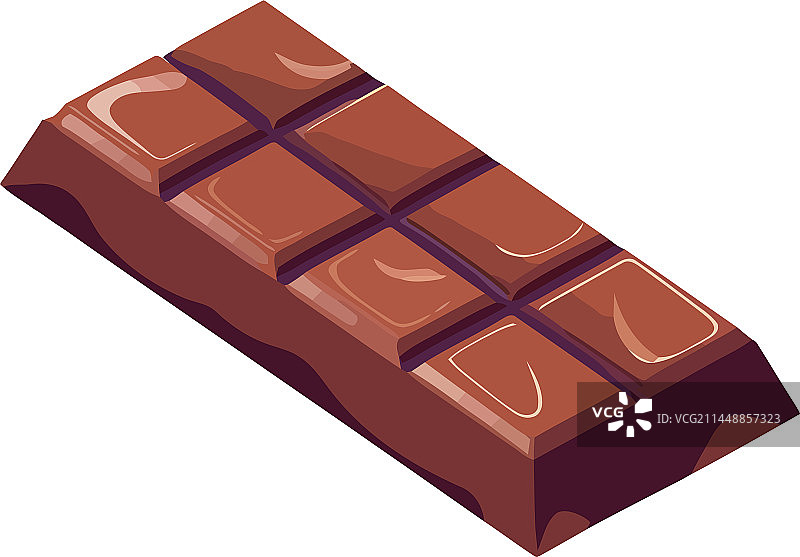 黑巧克力片：放纵的象征图片素材