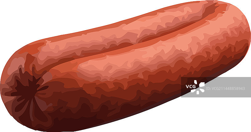午餐烤猪肉香肠图片素材