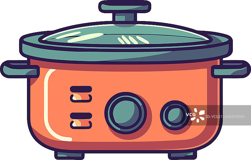 白色背景下的厨房用具平底锅图片素材