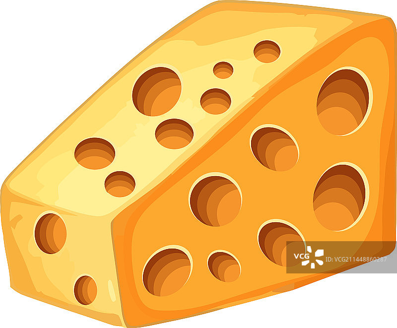 美味的奶酪切片，健康的午餐零食图片素材