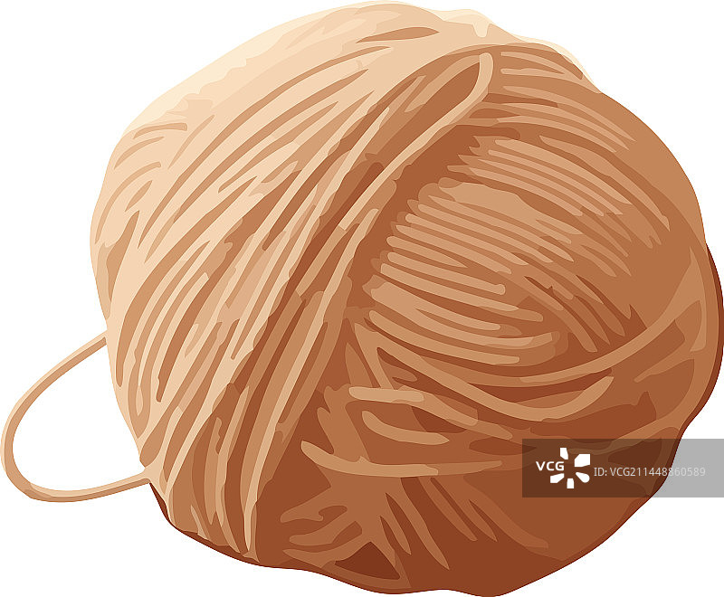 自制羊毛球装饰图标图片素材