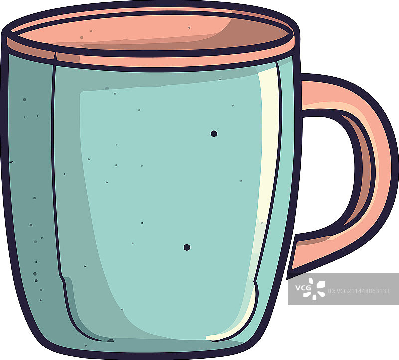 可爱的咖啡杯图片素材