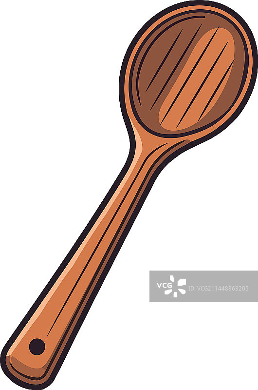 木勺设计图片素材