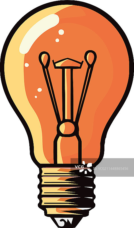 发光灯泡设计图片素材