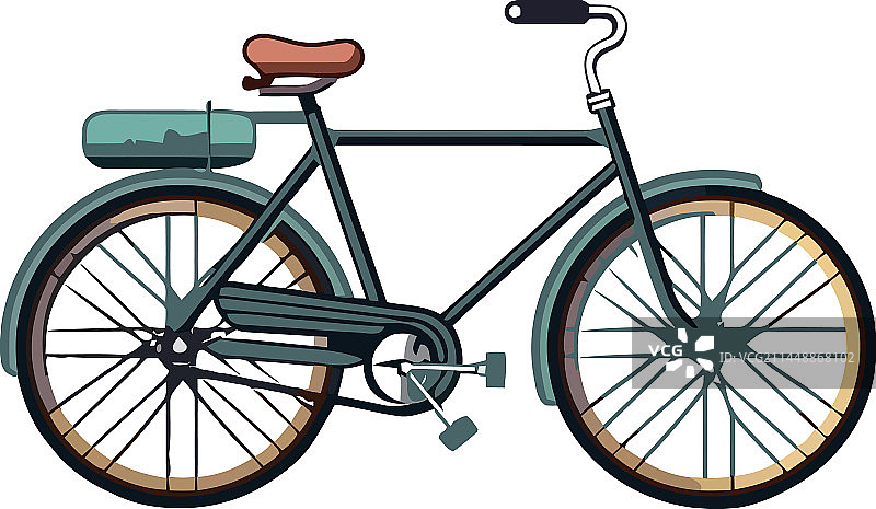 现代冒险自行车图片素材