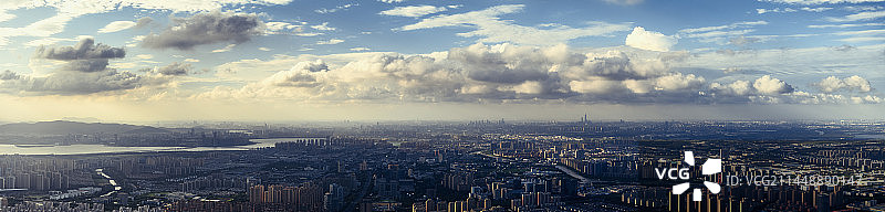 航拍苏州全景图片素材