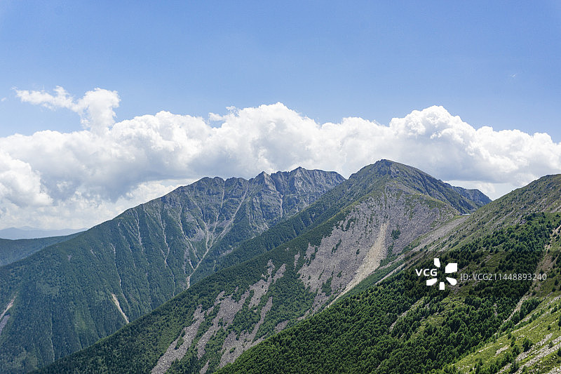 太白山大爷海图片素材