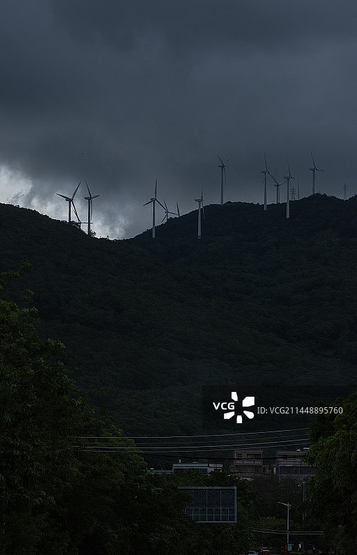 南澳岛风力发电机图片素材