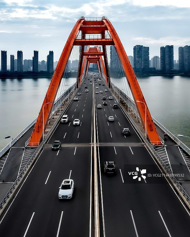 福元路大桥图片素材