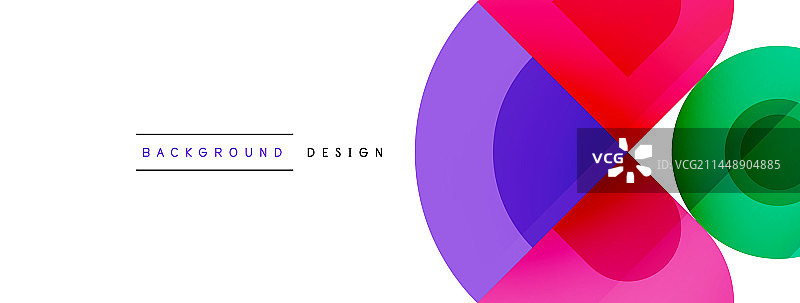 圆形的交响乐，迷人的几何图片素材