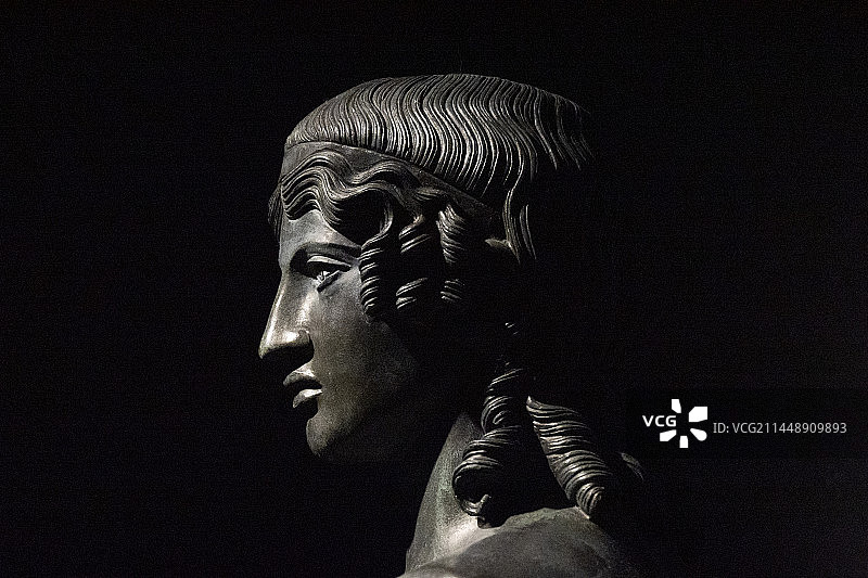 庞贝古城雕塑文物图片素材