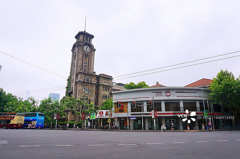 淮海路图片素材