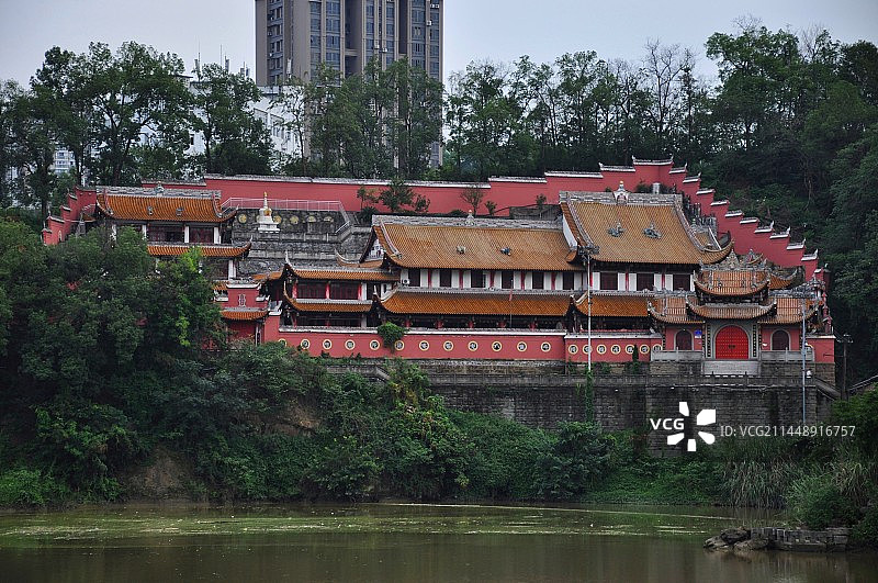 自贡法藏寺图片素材