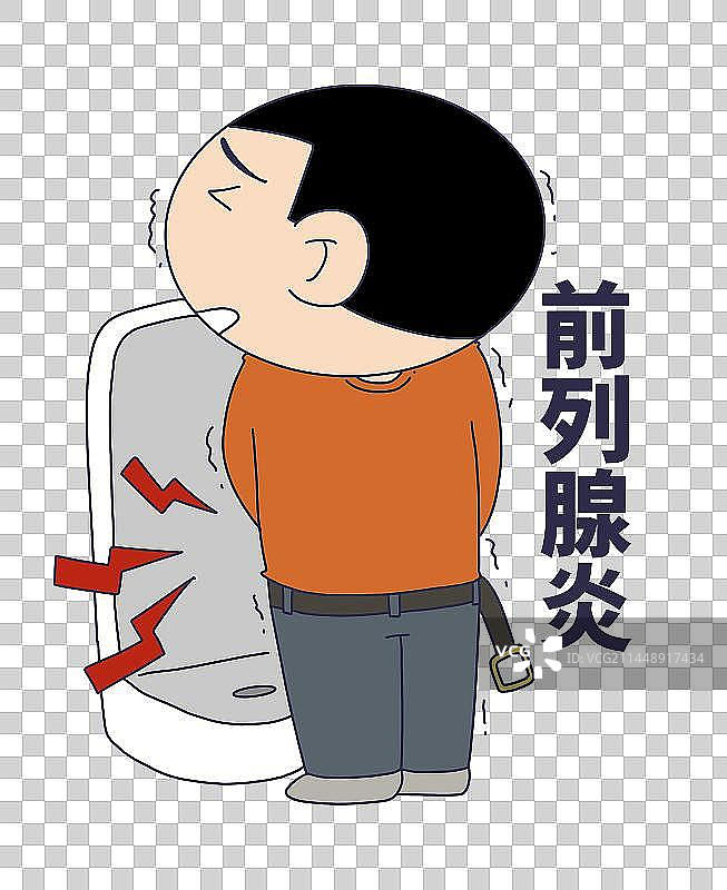 元素：前列腺炎图片素材