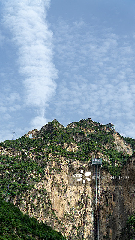 山西太行山八泉峡自然风光图片素材