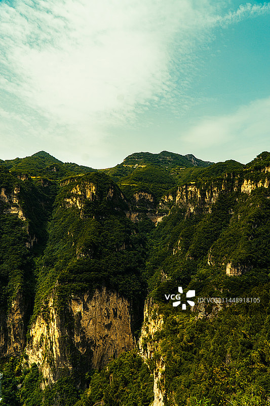 山西太行山八泉峡自然风光图片素材