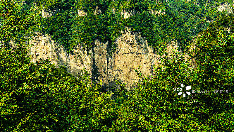 山西太行山八泉峡自然风光图片素材