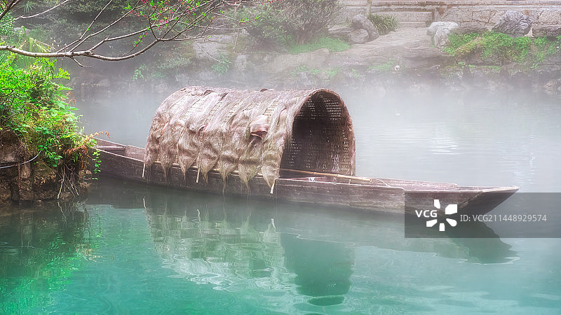 重庆酉阳桃花源仙境景色图片素材