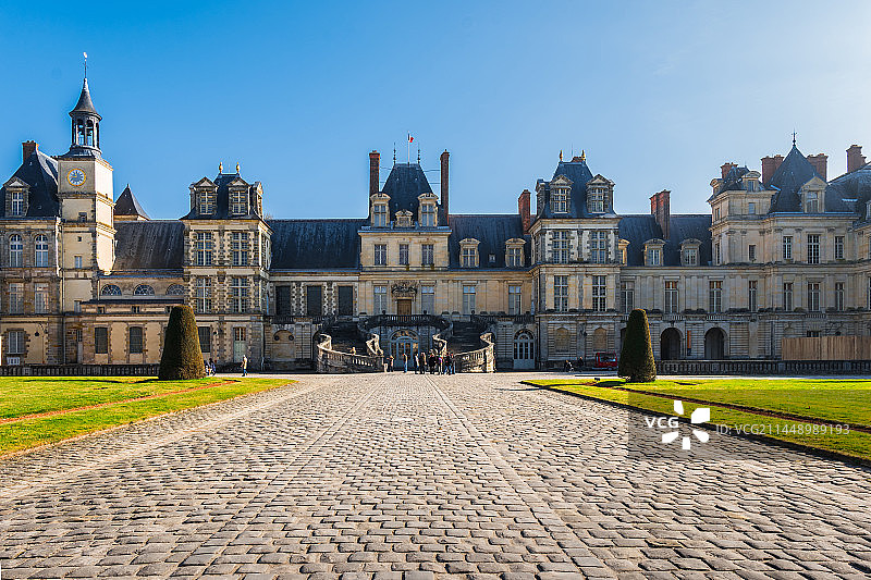 欧洲法国巴黎枫丹白露宫（凡尔赛宫）图片素材