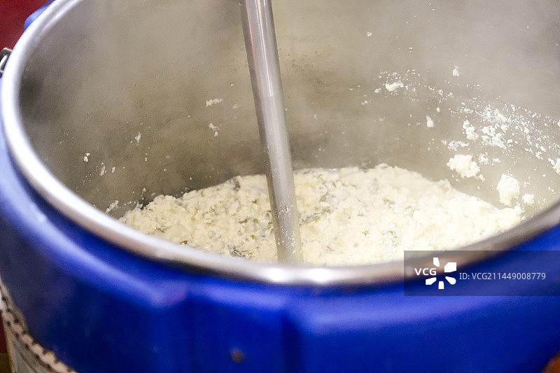 中国吉林省延吉市东方水上市场早市特色美食汇集地图片素材