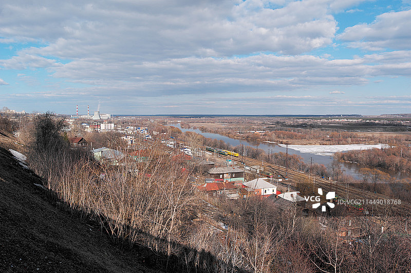 俄罗斯佛拉基米尔小镇图片素材