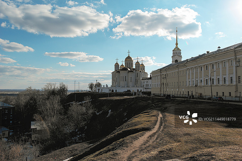 俄罗斯弗拉基米尔德米特里教堂图片素材
