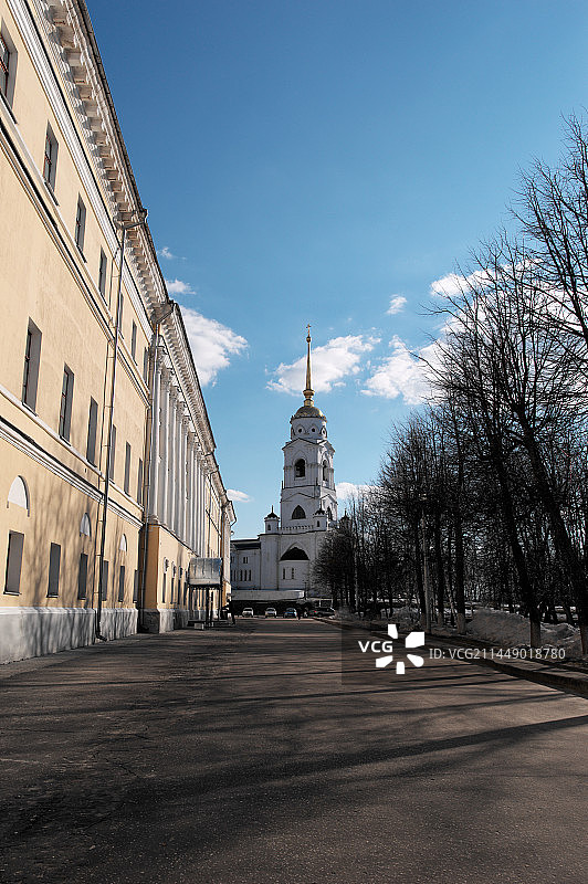 俄罗斯弗拉基米尔德米特里教堂图片素材