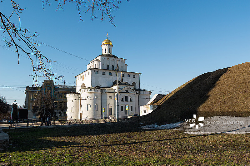 俄罗斯弗拉基米尔德米特里教堂图片素材