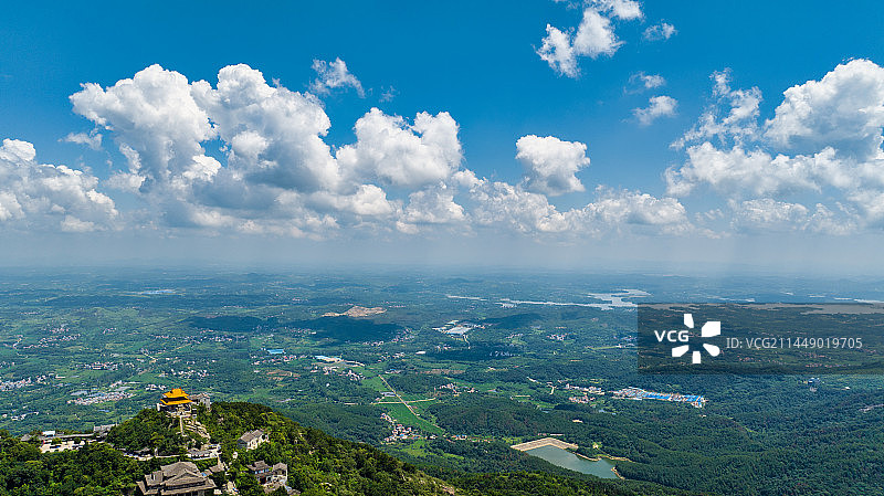 湖北武汉黄陂木兰文化生态旅游区风光图片素材