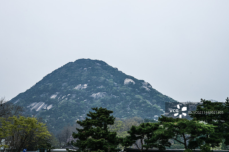 亚洲东亚朝鲜半岛韩国首尔青瓦台总统府图片素材
