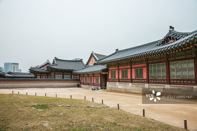 亚洲东亚朝鲜半岛韩国昌德宫公园图片素材