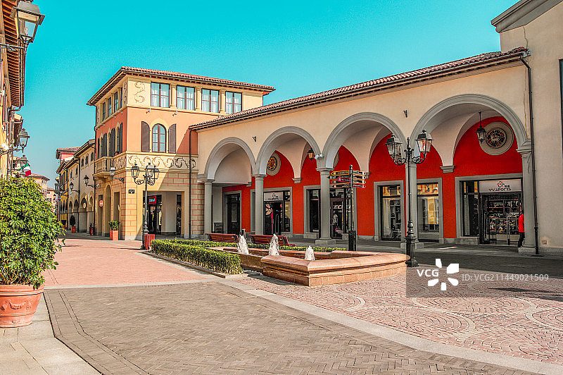 亚洲中国天津佛罗伦萨小镇图片素材