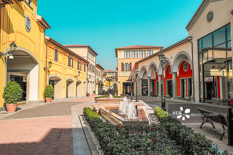 亚洲中国天津佛罗伦萨小镇图片素材