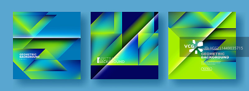 一组抽象背景-重叠图片素材