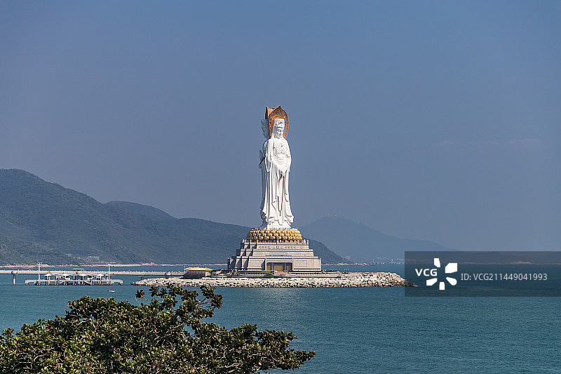 中国海南三亚南山风景区图片素材