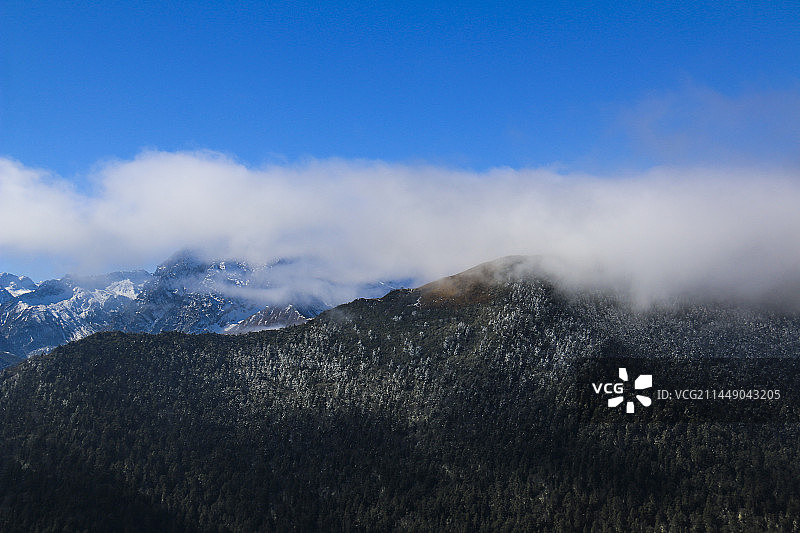 高原雪山图片素材