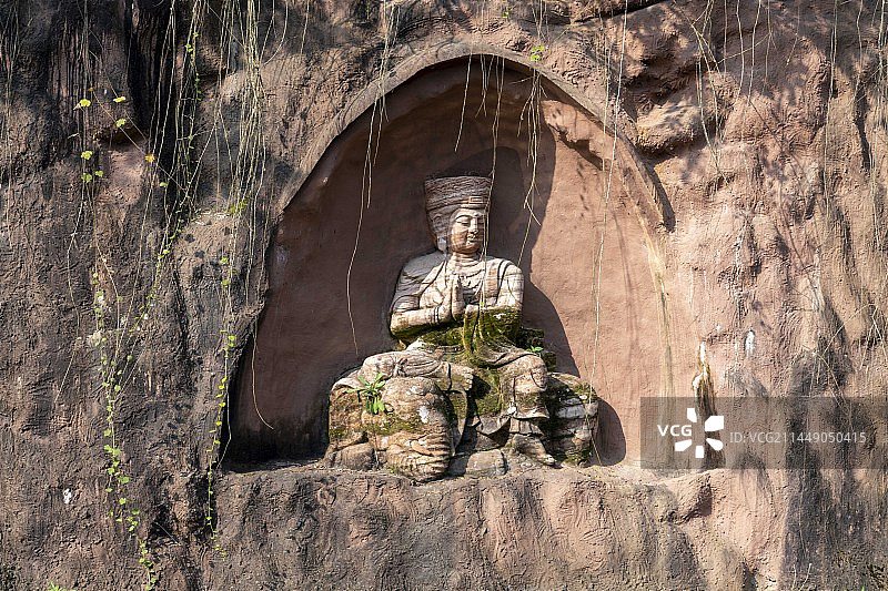 湖北恩施州来凤县仙佛寺景区图片素材