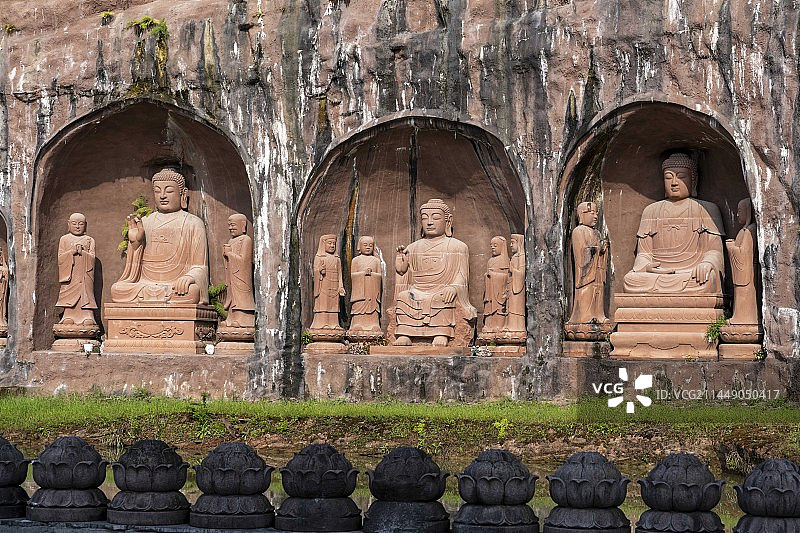 湖北恩施州来凤县仙佛寺景区图片素材