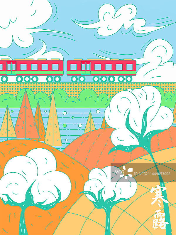 二十四节气寒露图片素材